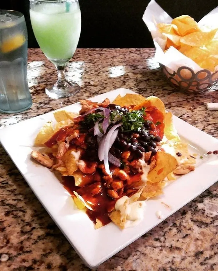 BBQ Chicken Nachos